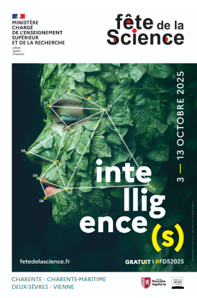 Affiche de la Fête de la Science 2025
